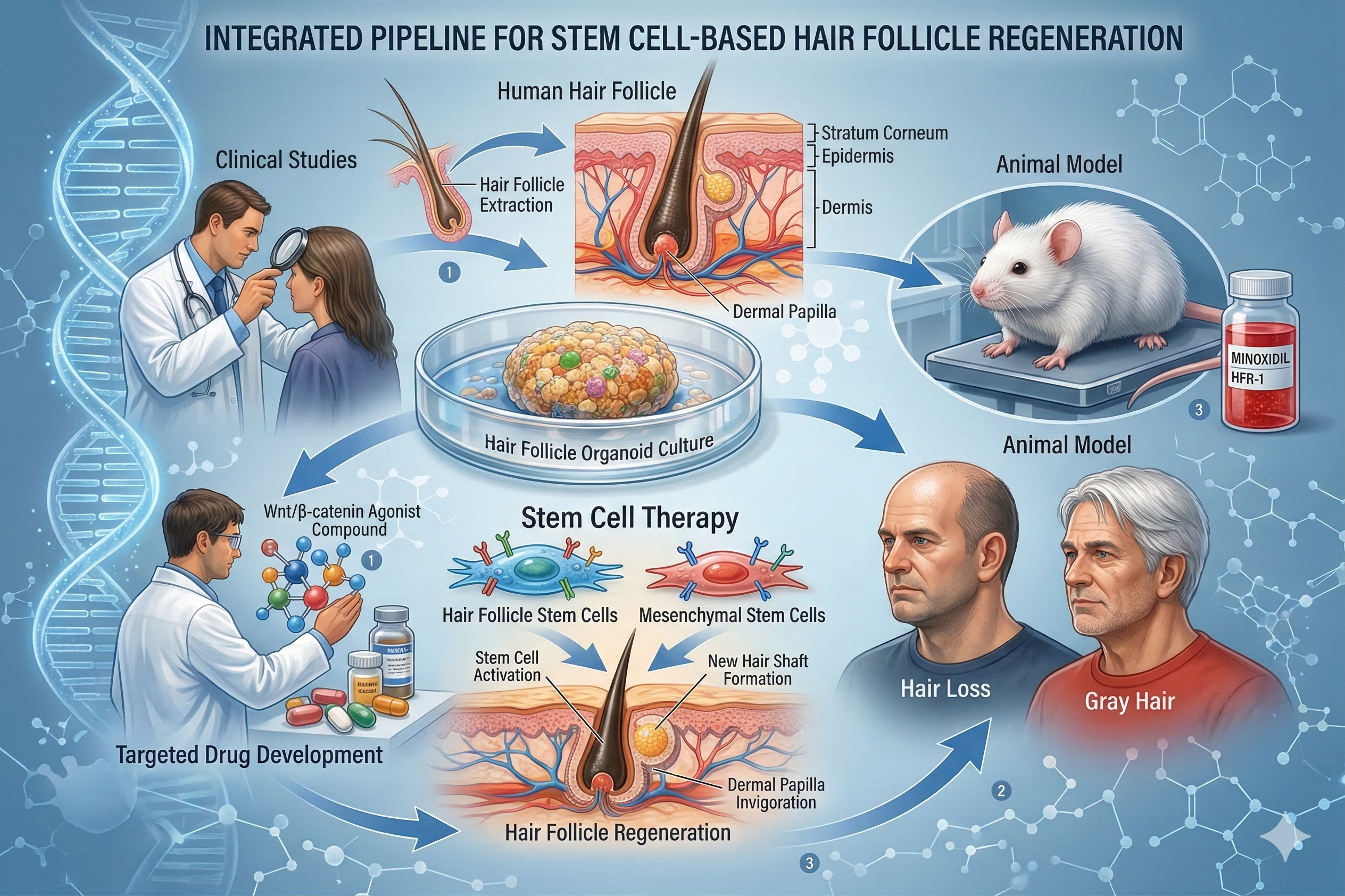 Hair Disorders & Regeneration
